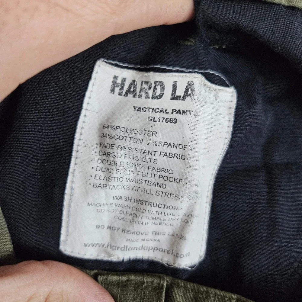 Hard Land Tactical Pants Men's 32x31‎ Convertible Green Gorpcore